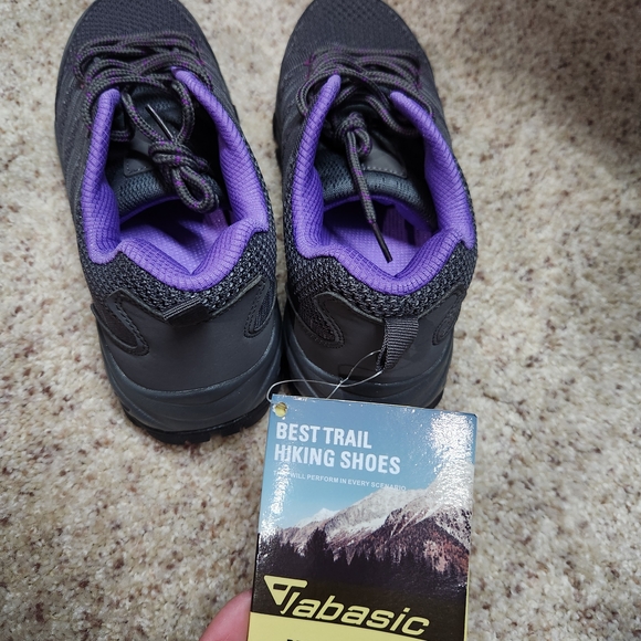 Women's Gray & Purple Hiking Shoes size 7 - Picture 6 of 6